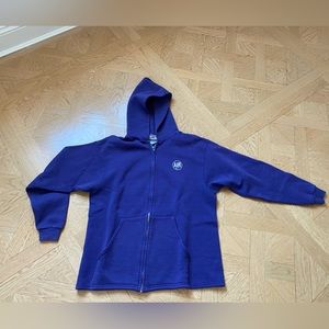 Nike purple zip up hoodie